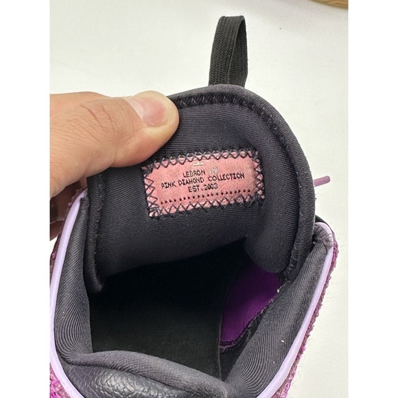 Nike LeBron Pink Diamond Collection 2003 VIVID Purple SE 20 Size‎ 4Y main image 13